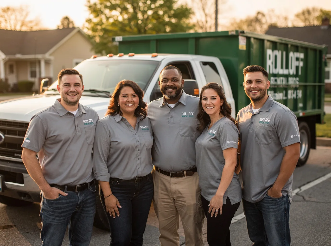 Roll Off Dumpster Rental company in Preston Park, PA